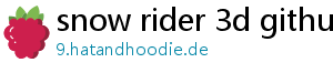 snow rider 3d github